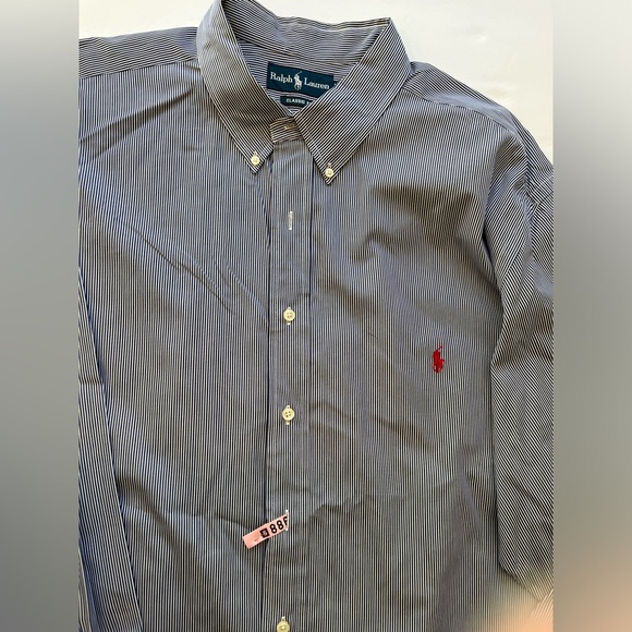 No longer available Ralph Lauren Polo long sleeve collared button up big & tall - Picture 2 of 8